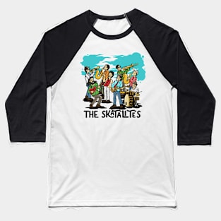 The Skstalites tshirt illustration full  collor Baseball T-Shirt